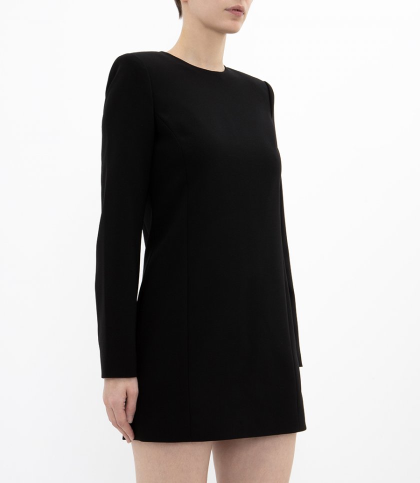 MINI TUNIC DRESS IN CREPE