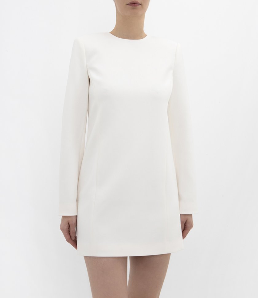 MINI TUNIC DRESS IN CREPE