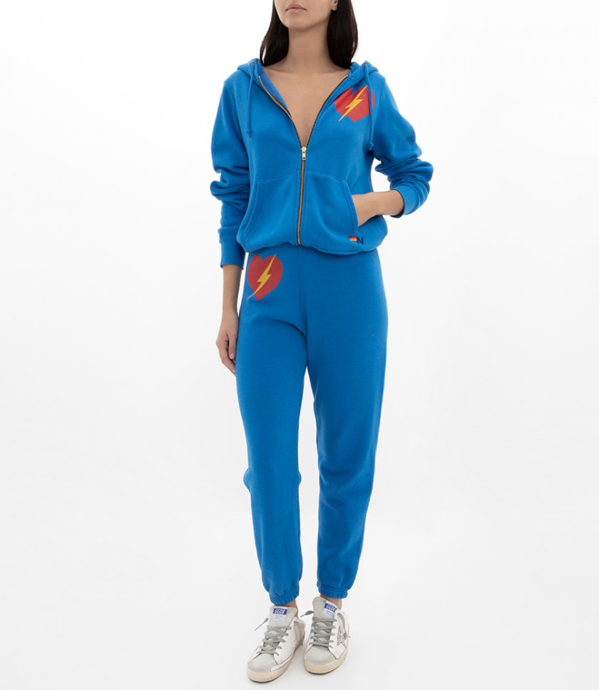 WOMEN'S BOLT HEART SWEATPANTS
