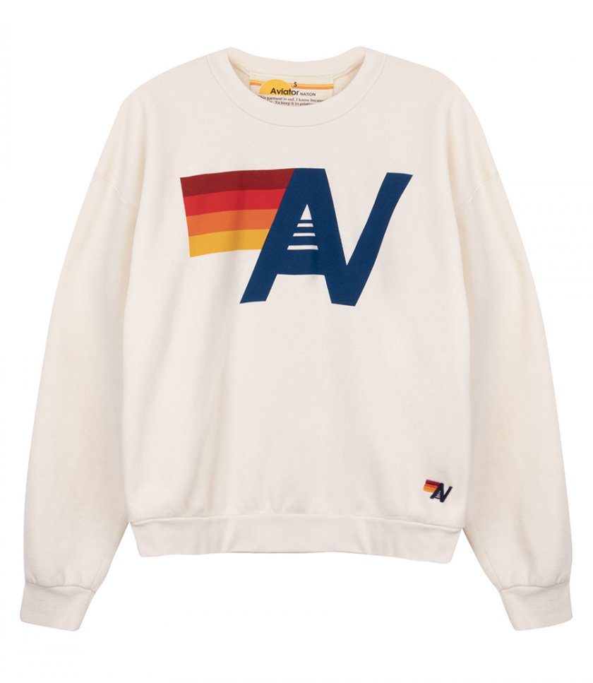 CLOTHES - LOGO RELAXED CREW SWEATSHIRT