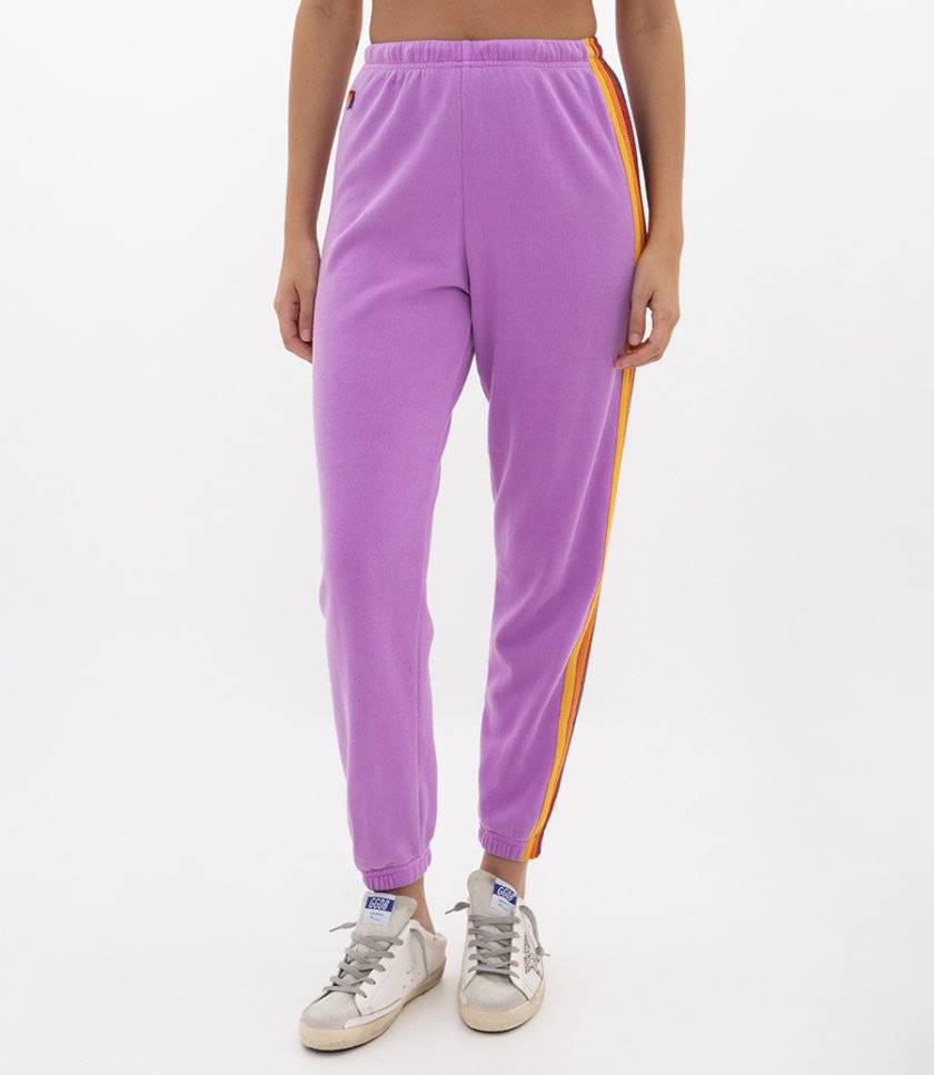 WOMENS 5 STRIPE SWEATPANTS