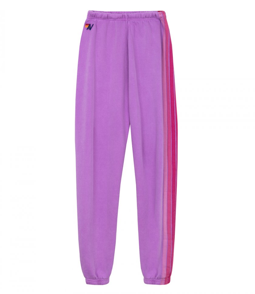 AVIATOR NATION - WOMENS 5 STRIPE SWEATPANTS