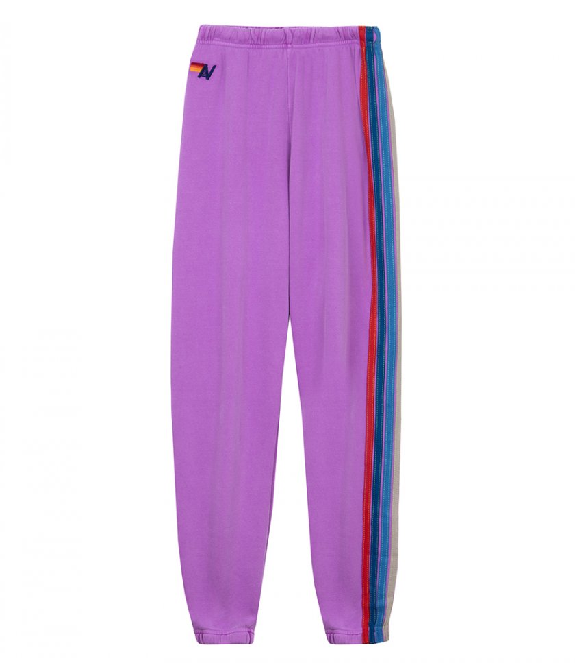 AVIATOR NATION - WOMENS 5 STRIPE SWEATPANTS