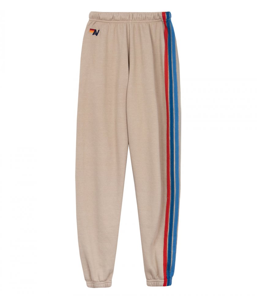 AVIATOR NATION - WOMENS 5 STRIPE SWEATPANTS