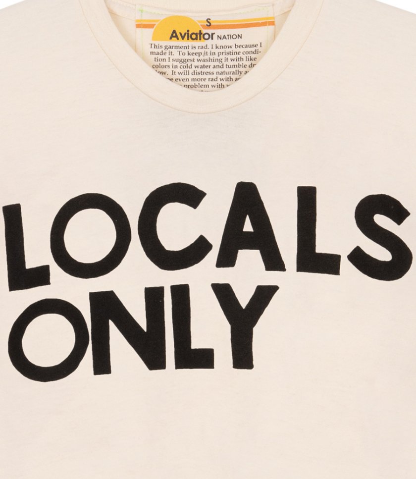 LOCALS ONLY BOYFRIEND TEE
