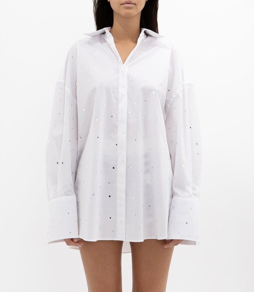 SHIRT WITH MIRROR DETAILING