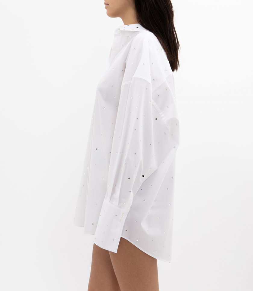 SHIRT WITH MIRROR DETAILING