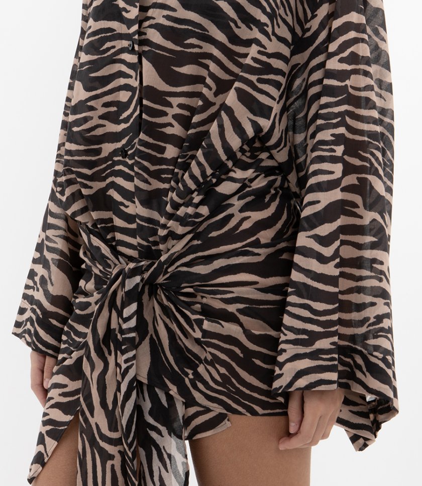 MINI DRESS ZEBRA