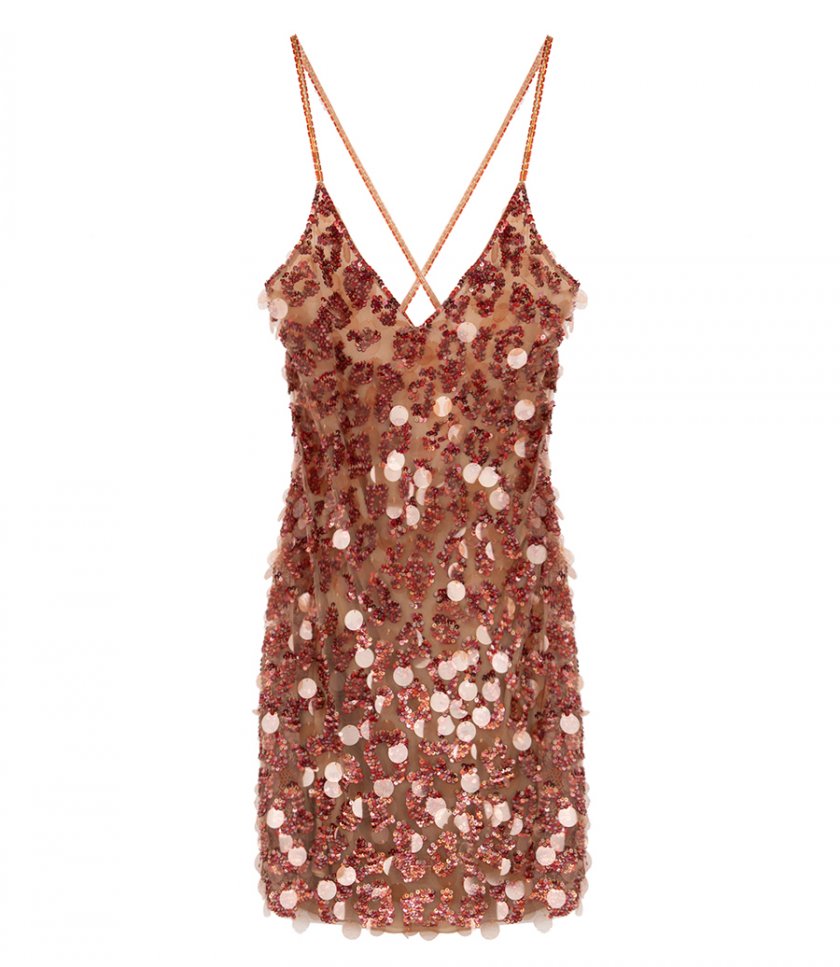 SALES - CORALLO SHORT EMBROIDERED DRESS