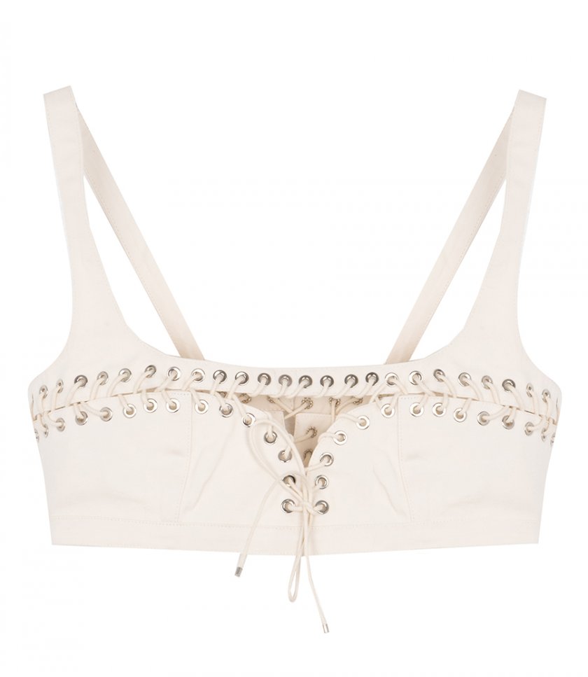 SALES - WHITE CUT OUT CLEAVAGE BRA