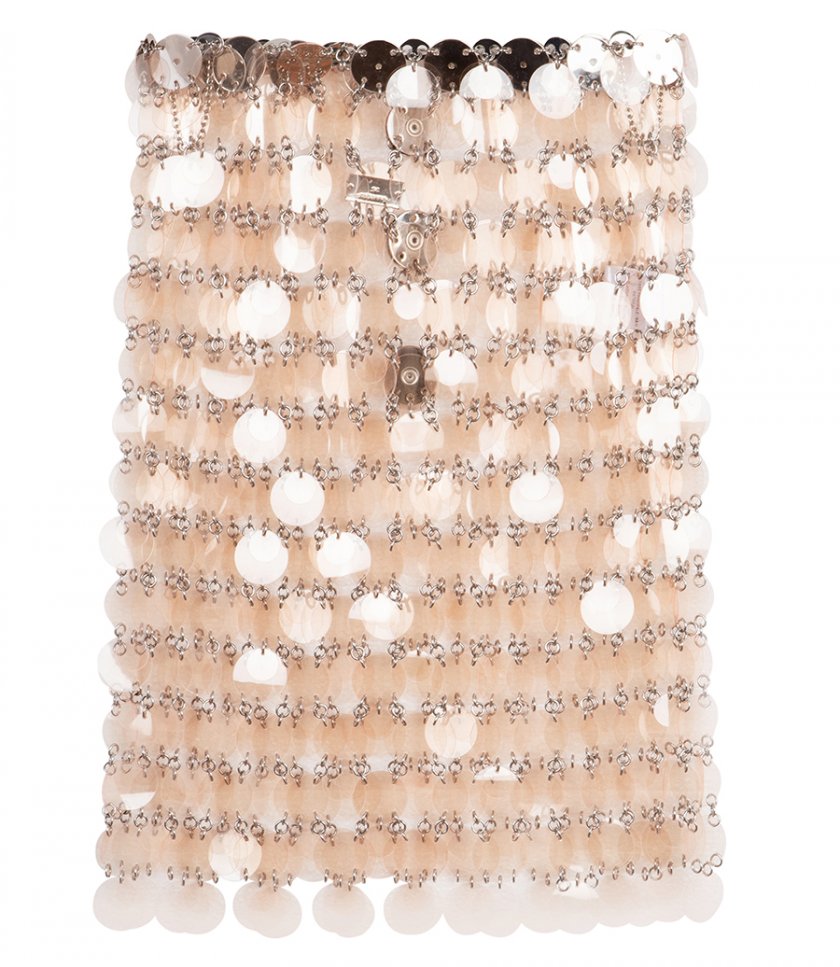 SALES - TRANSPARENT PINK SKIRT