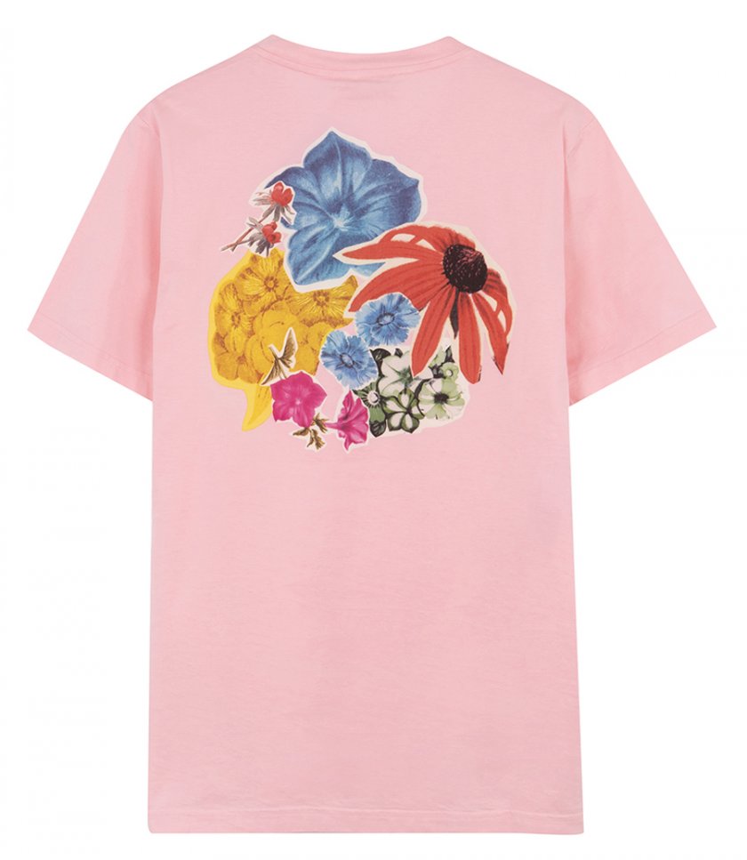 CLOTHES - T-SHIRT WITH FLOWER PRINT
