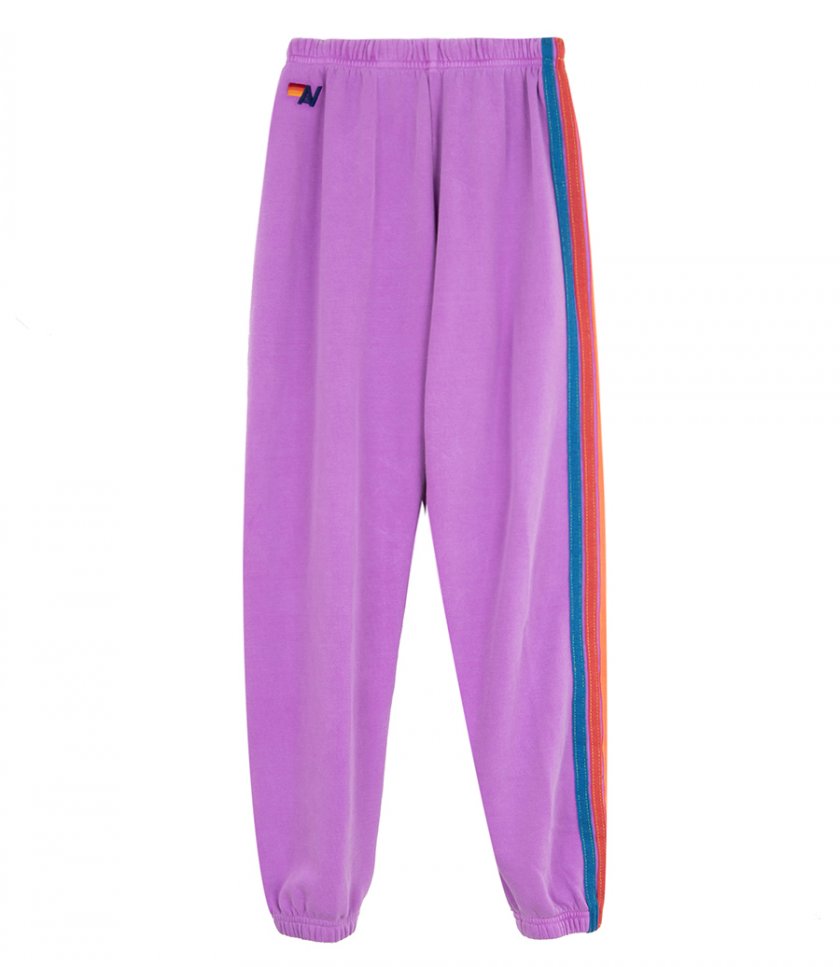 AVIATOR NATION - WOMENS 5 STRIPE SWEATPANTS