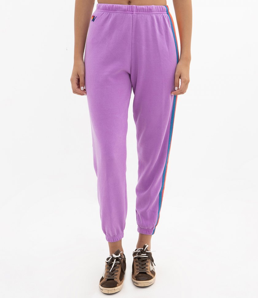 WOMENS 5 STRIPE SWEATPANTS