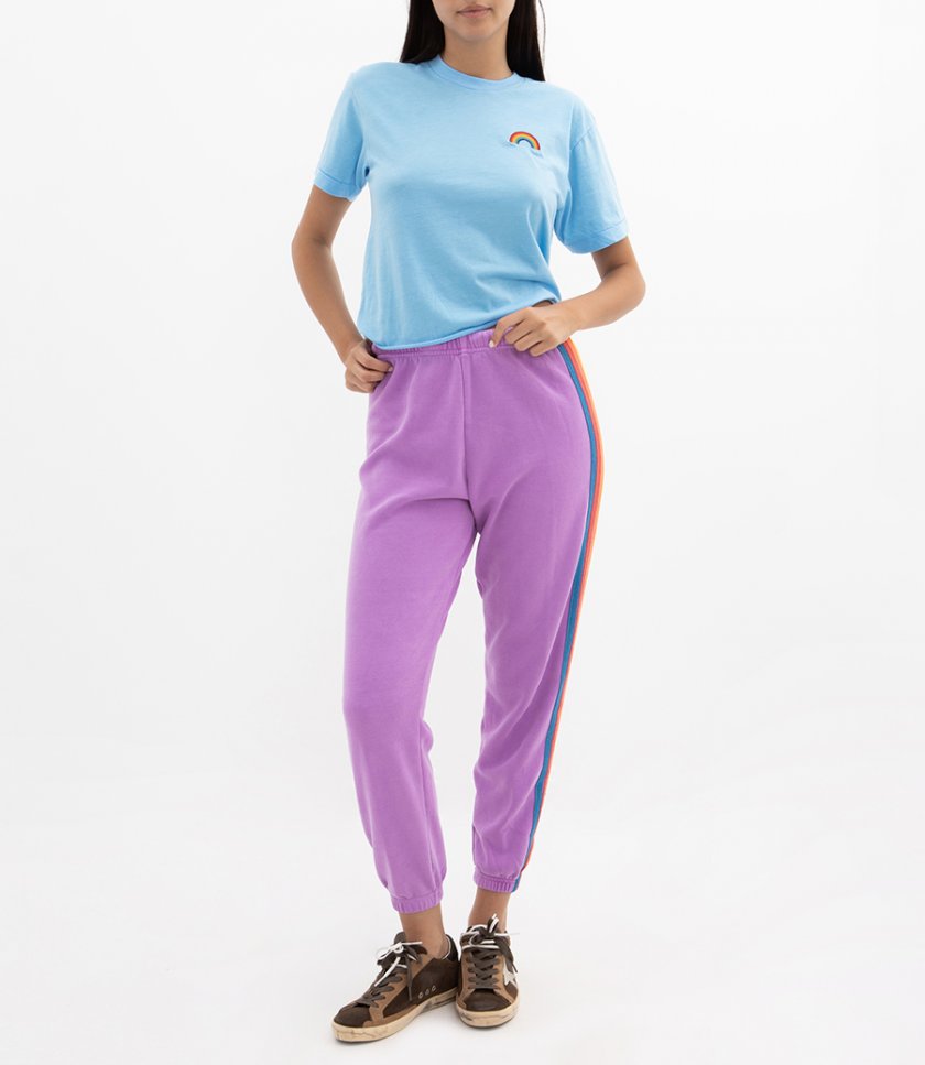 WOMENS 5 STRIPE SWEATPANTS