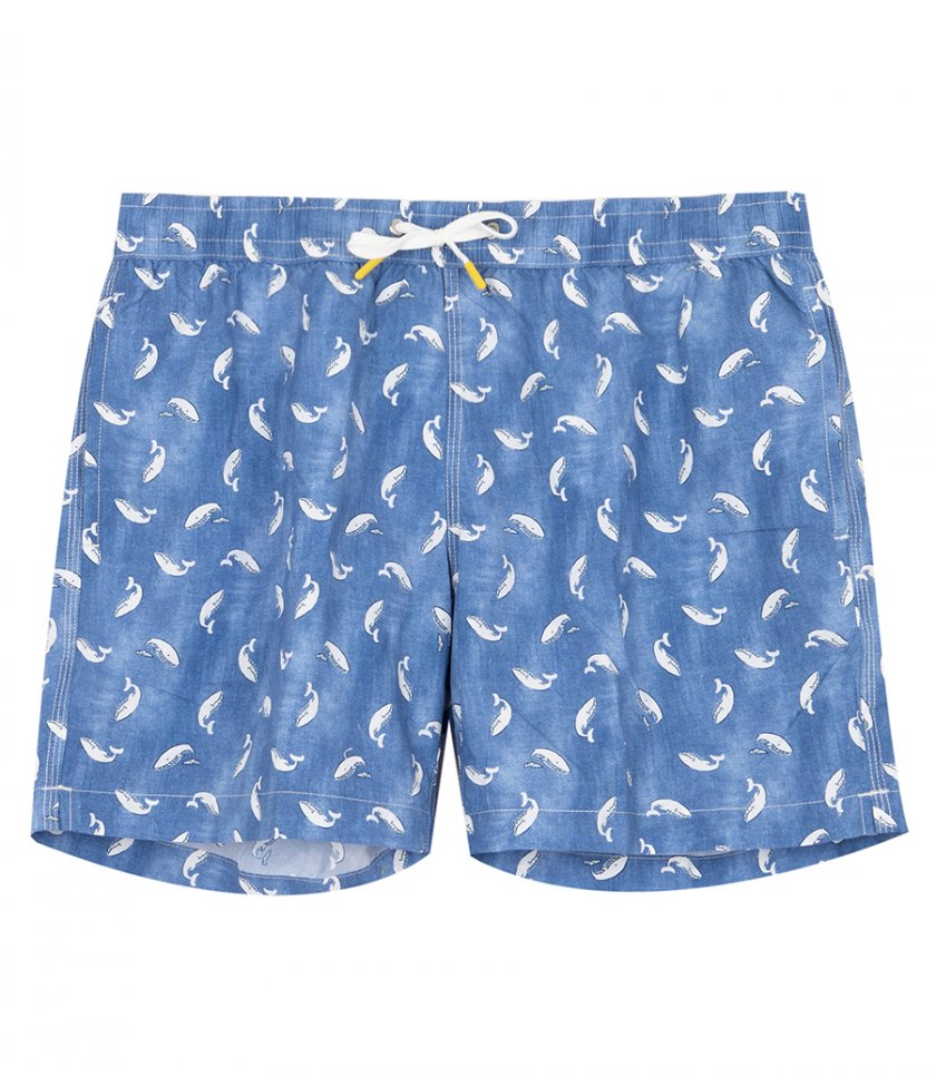 CLOTHES - SWIM WHALES PRINTED