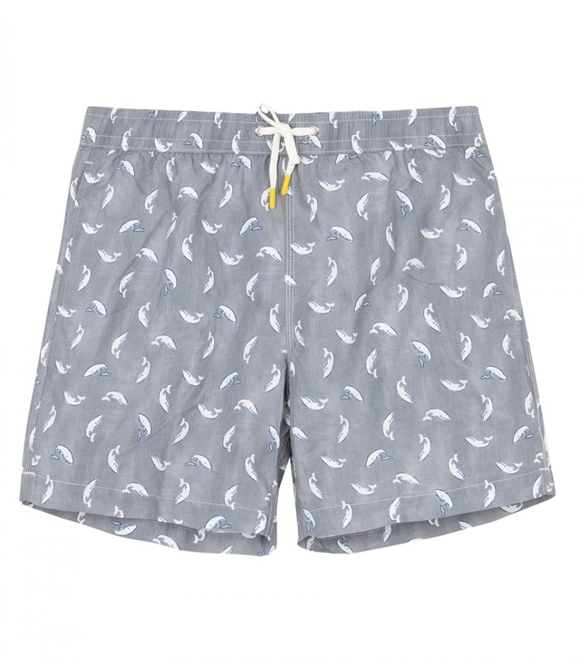 CLOTHES - SWIM WHALES PRINTED