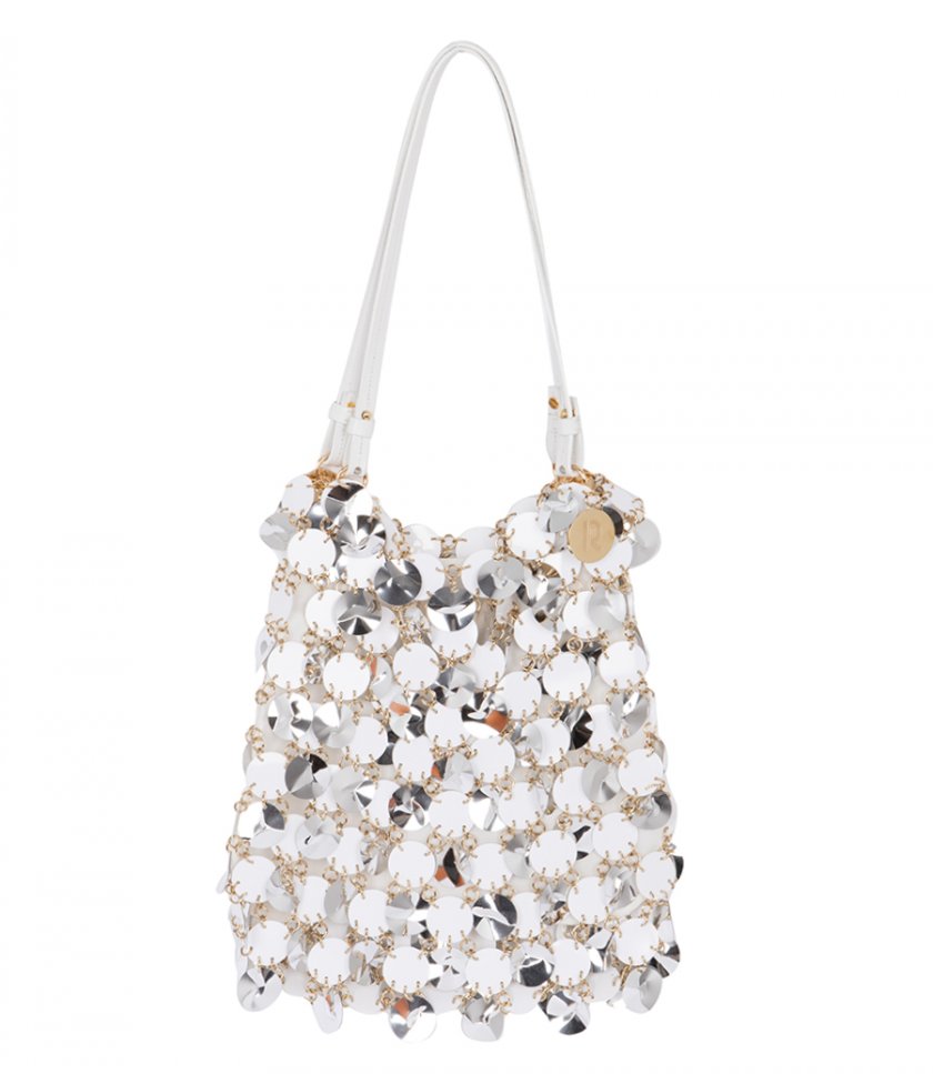 JUST IN - SILVER SPARKLE DISCS LARGE BAG