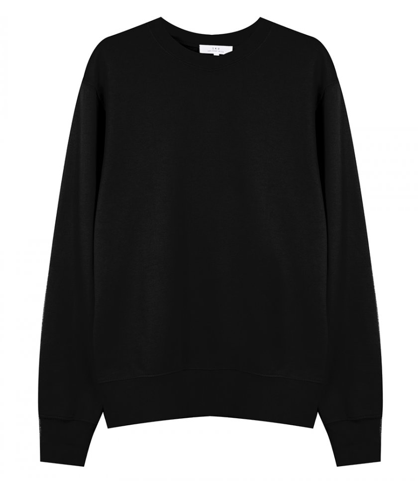 SALES - LS SUPIMA FLEECE CREW SWEATSHIRT