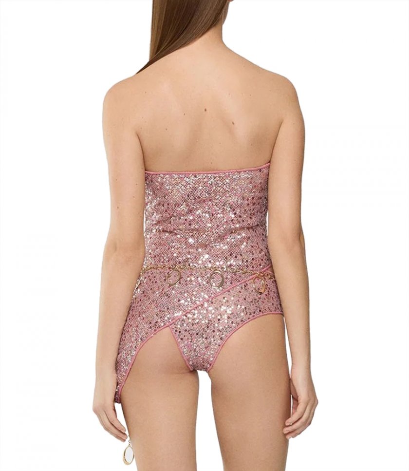 NETQUINS ASYMETRICAL BANDEAU