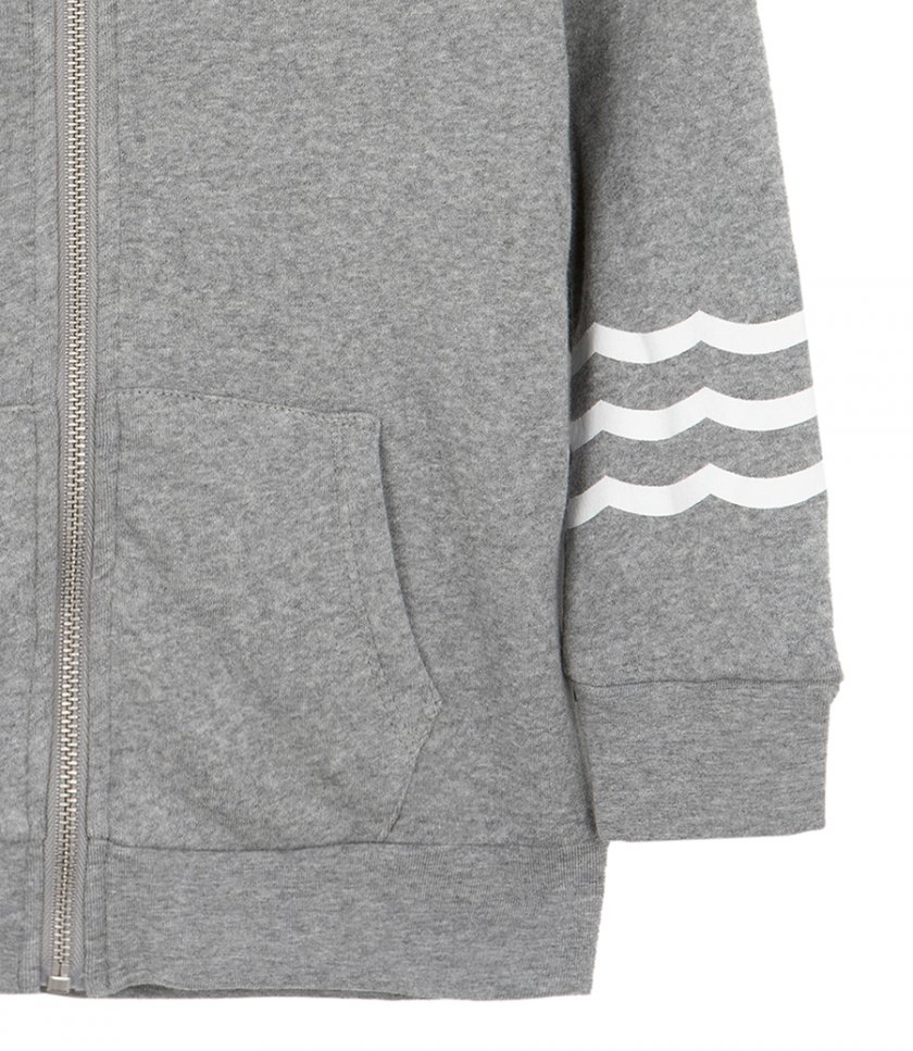 WAVES KIDS ESENTIAL ZIP HOODIE