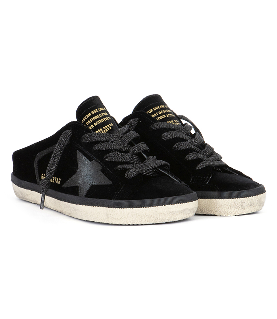 BLACK LEATHER STAR SABOT SUPER-STAR
