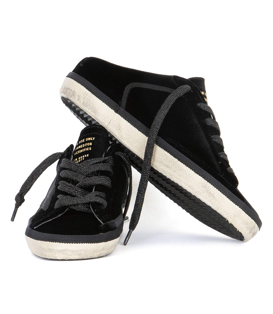 BLACK LEATHER STAR SABOT SUPER-STAR