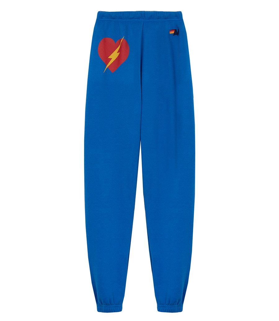 AVIATOR NATION - WOMEN'S BOLT HEART SWEATPANTS