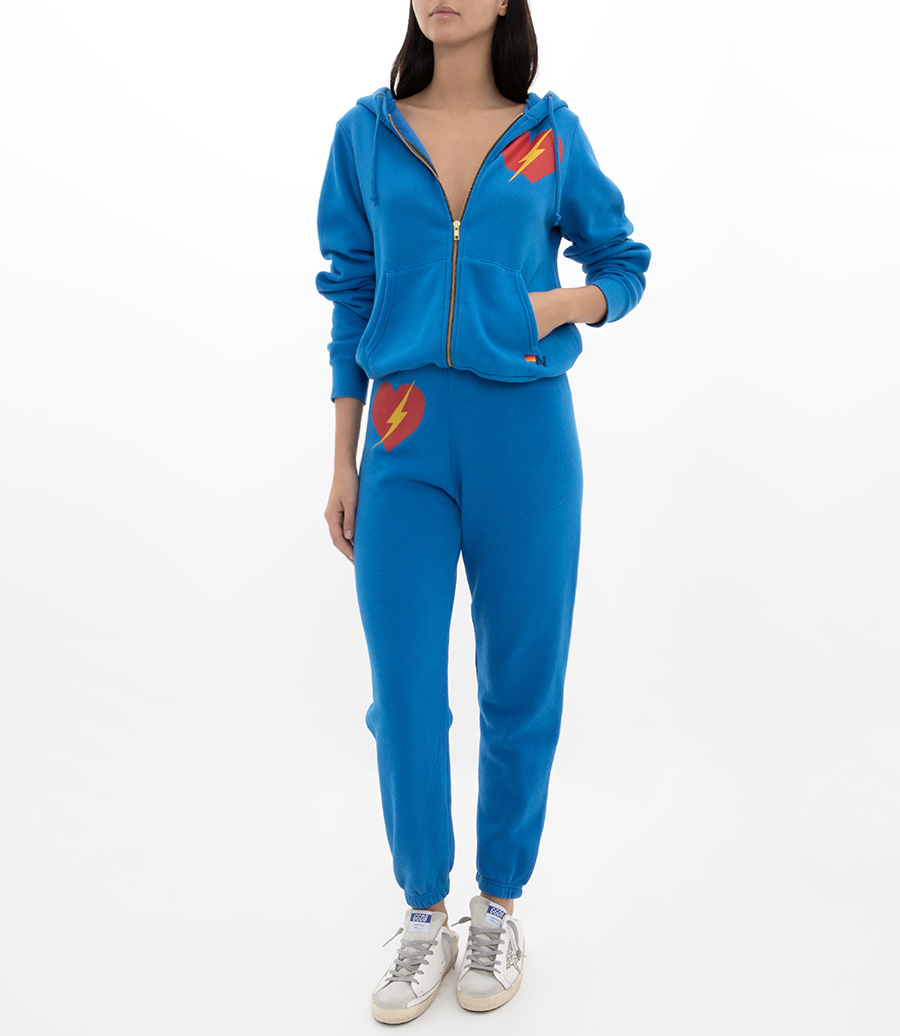 WOMEN'S BOLT HEART SWEATPANTS