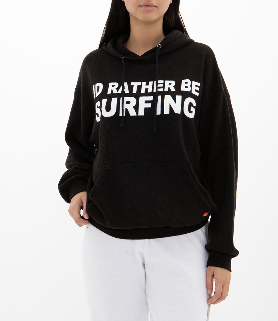 ID RATHER BE SURFING RELAXED HOODIE