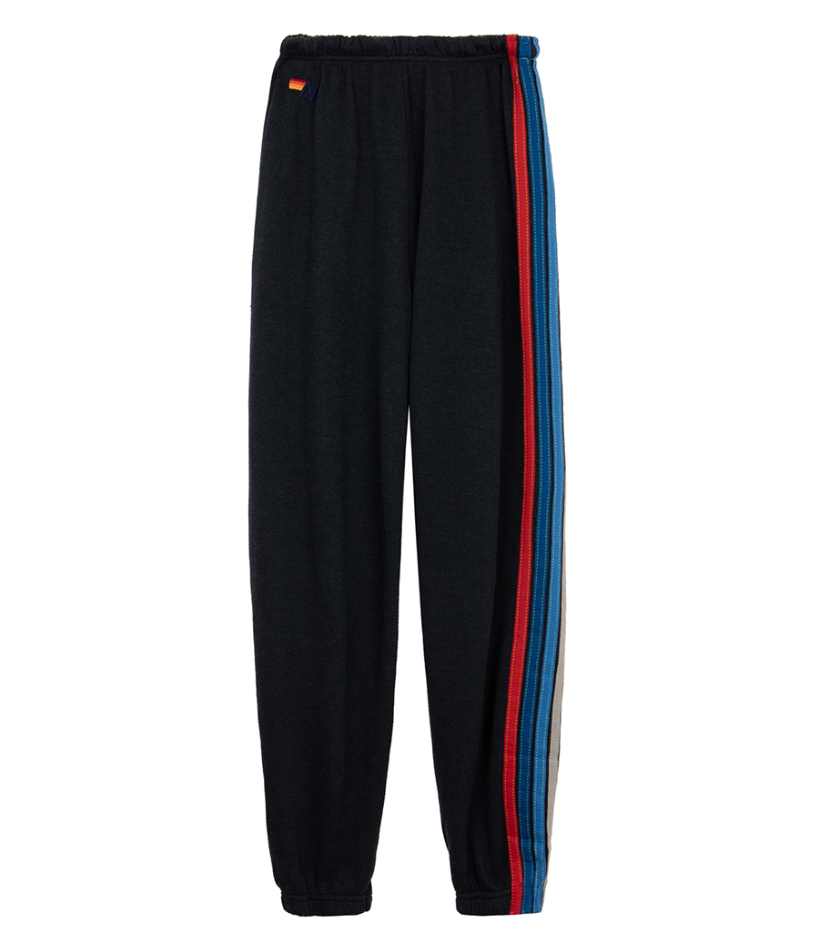 AVIATOR NATION - WOMENS 5 STRIPE SWEATPANTS