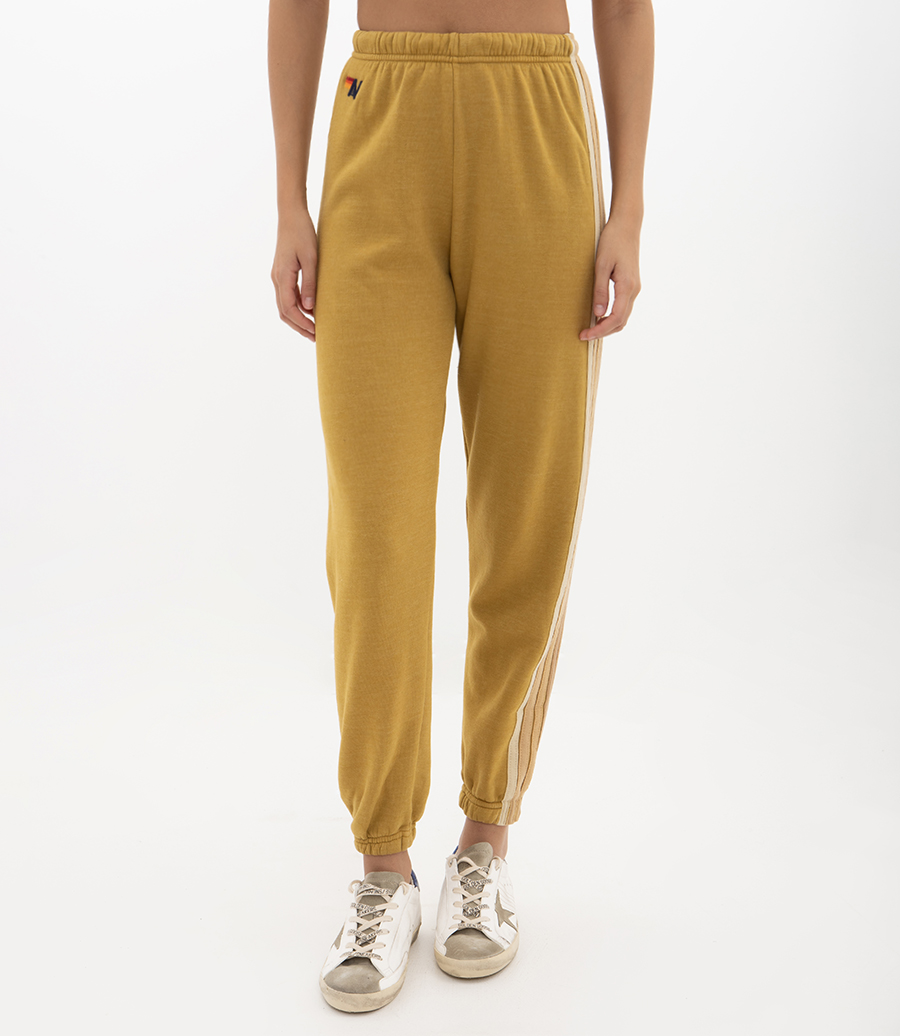 WOMENS 5 STRIPE SWEATPANTS