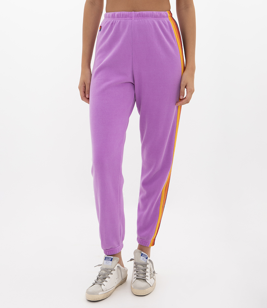 WOMENS 5 STRIPE SWEATPANTS