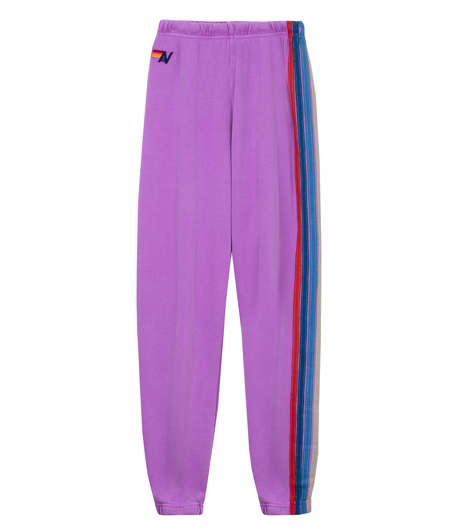 AVIATOR NATION - WOMENS 5 STRIPE SWEATPANTS