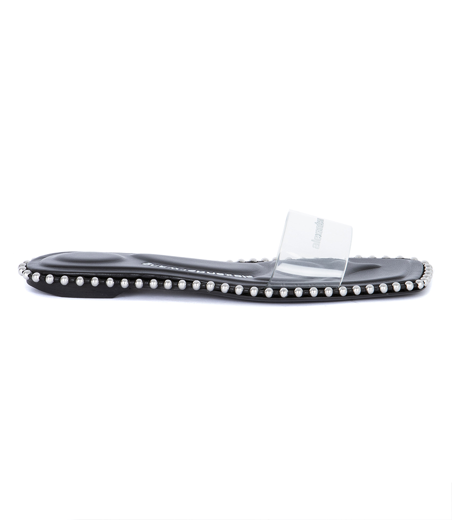 ALEXANDER WANG - NIA BALLCHAIN FLAT SANDAL