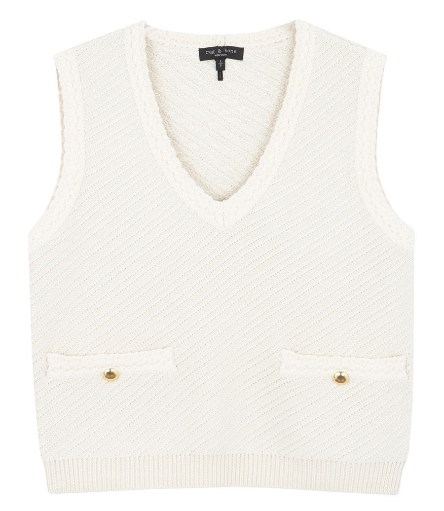 RAG & BONE - CLAIRE VNECK VEST