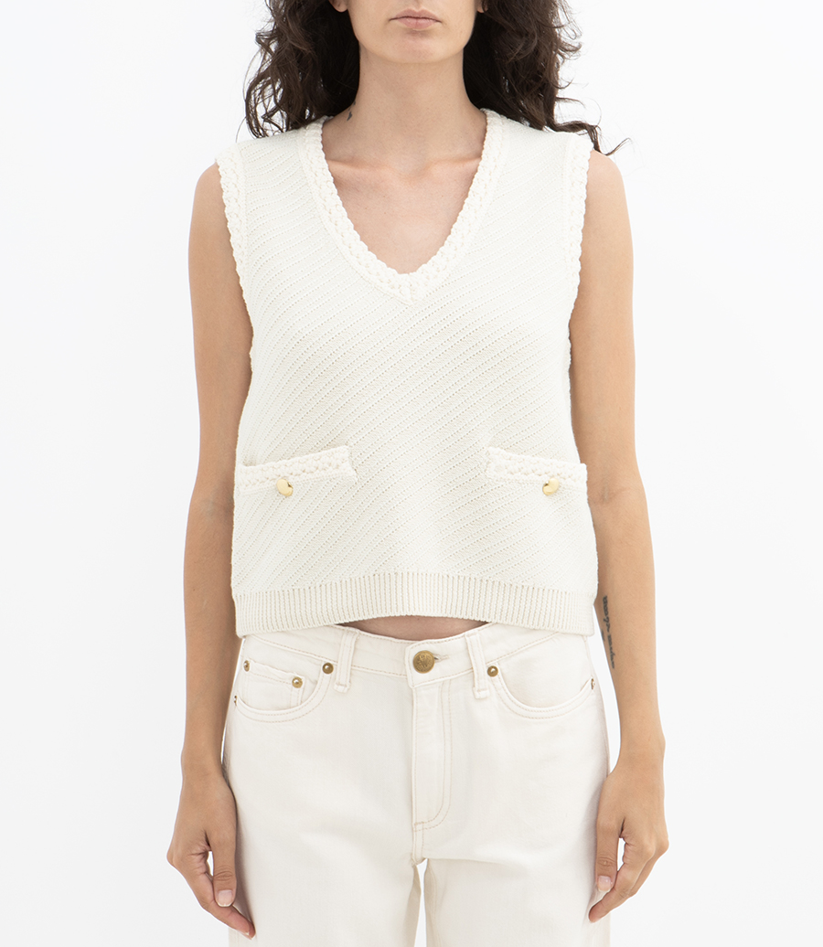 CLAIRE VNECK VEST