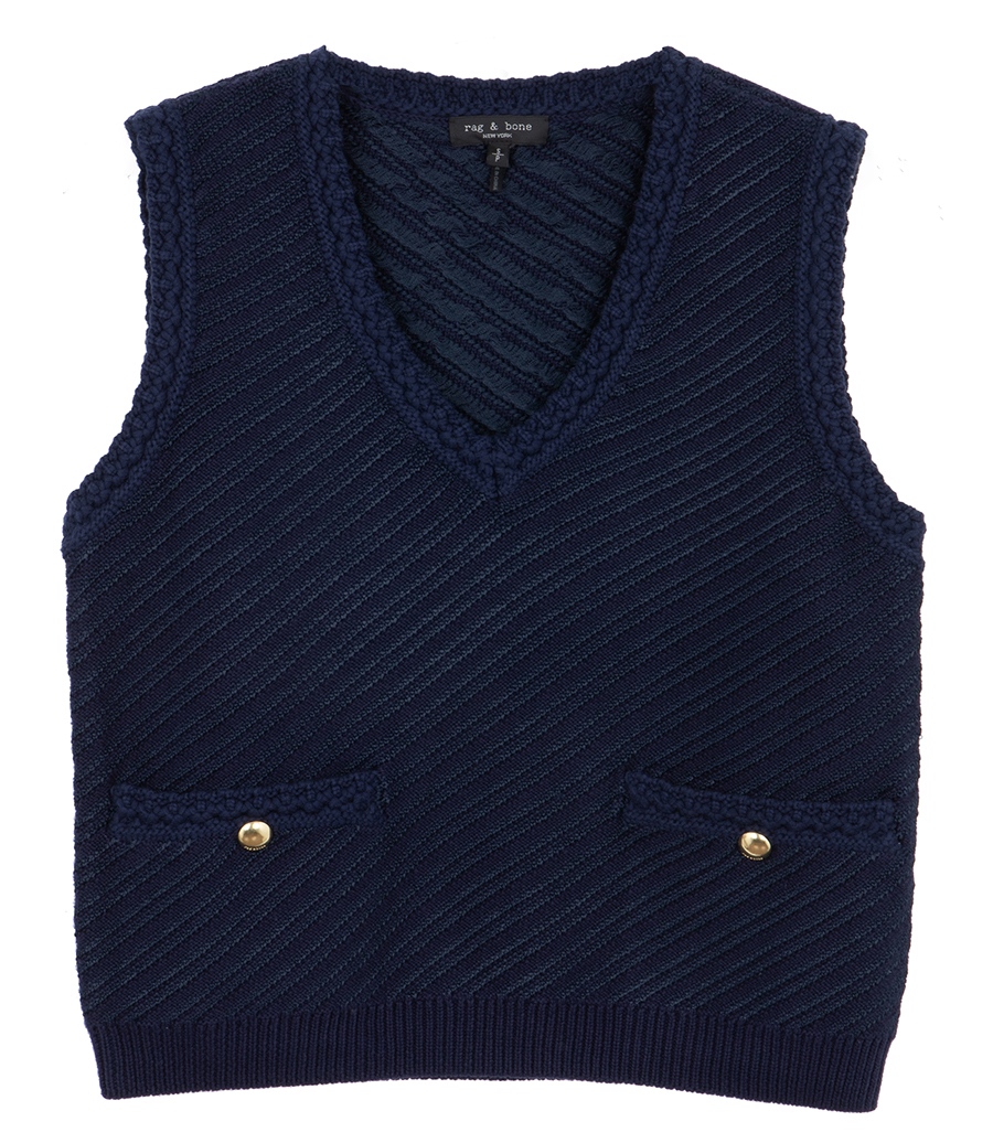RAG & BONE - CLAIRE VNECK VEST