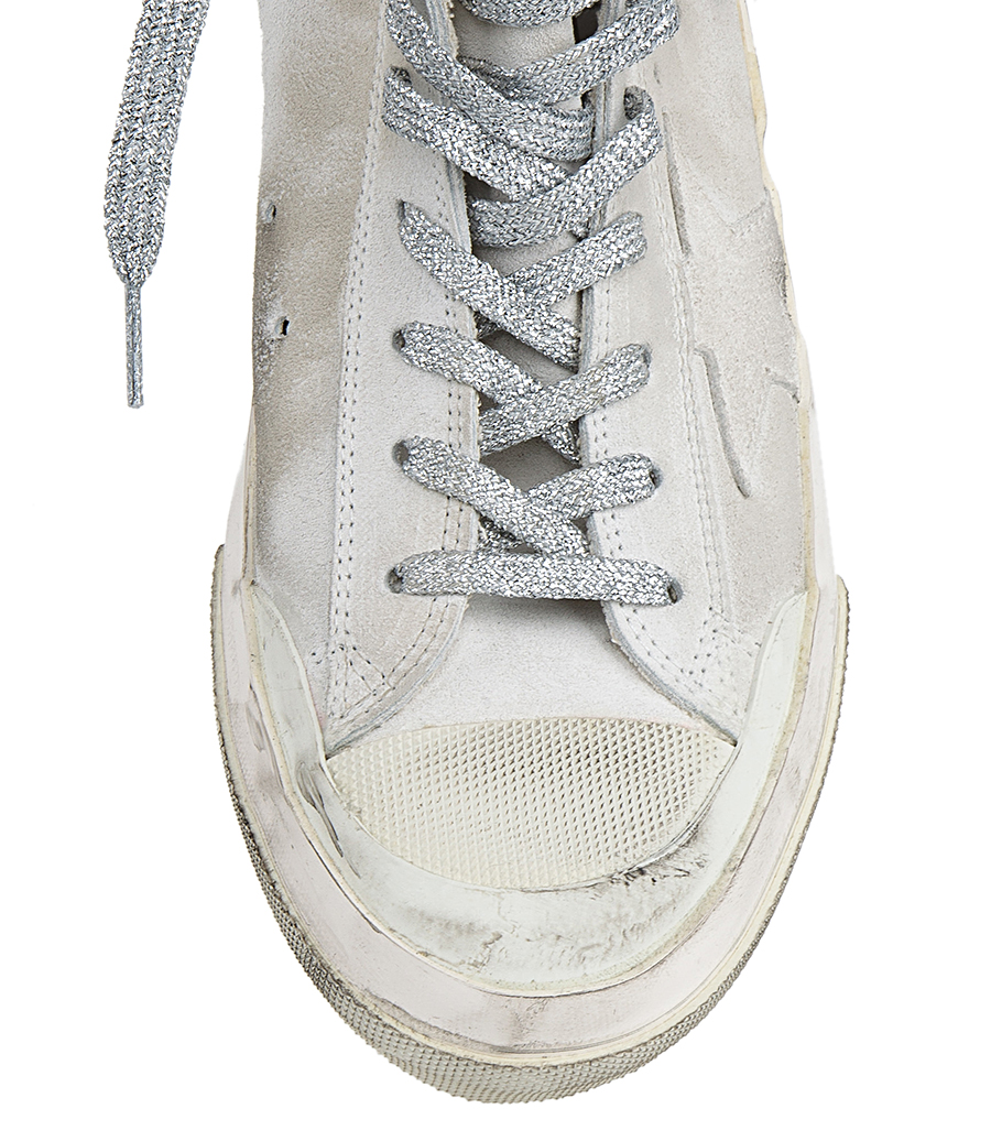 SUEDE UPPER AND STAR FRANCY SNEAKERS