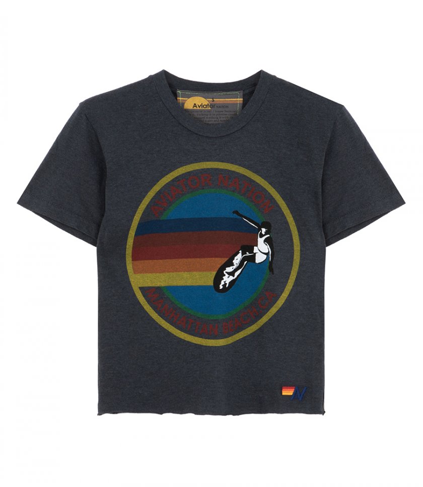 CLOTHES - AVIATOR NATION MANHATTAN BEACH BOYFRIEND TEE