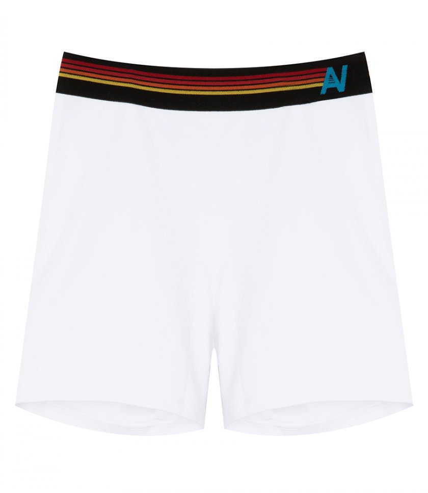CLOTHES - LOGO 4 INCH HI-RISE BIKER SHORT