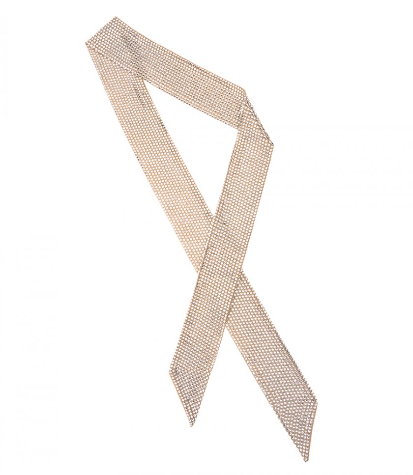 SALES - FOULARD SCARF IN MICRO RHINESTONES
