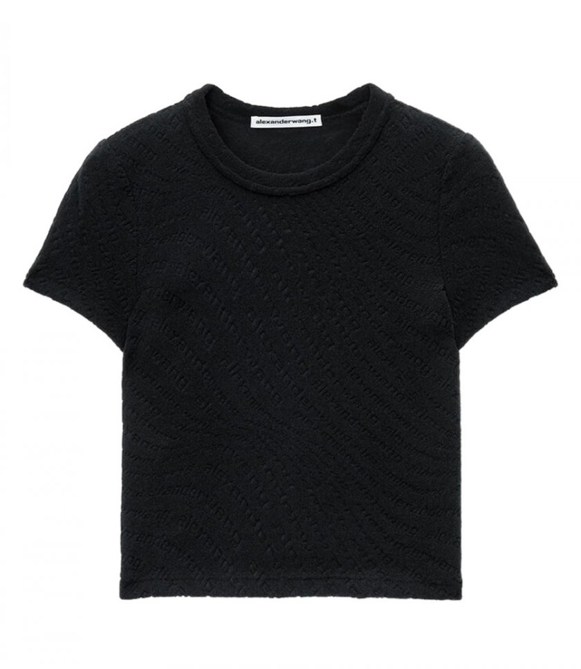 SALES - LOGO JACQUARD SHORT SLEEVE BABY TEE
