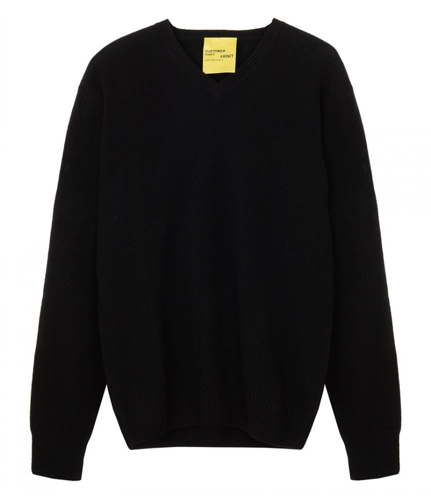SALES - CASHMERE V NECK SWEATER