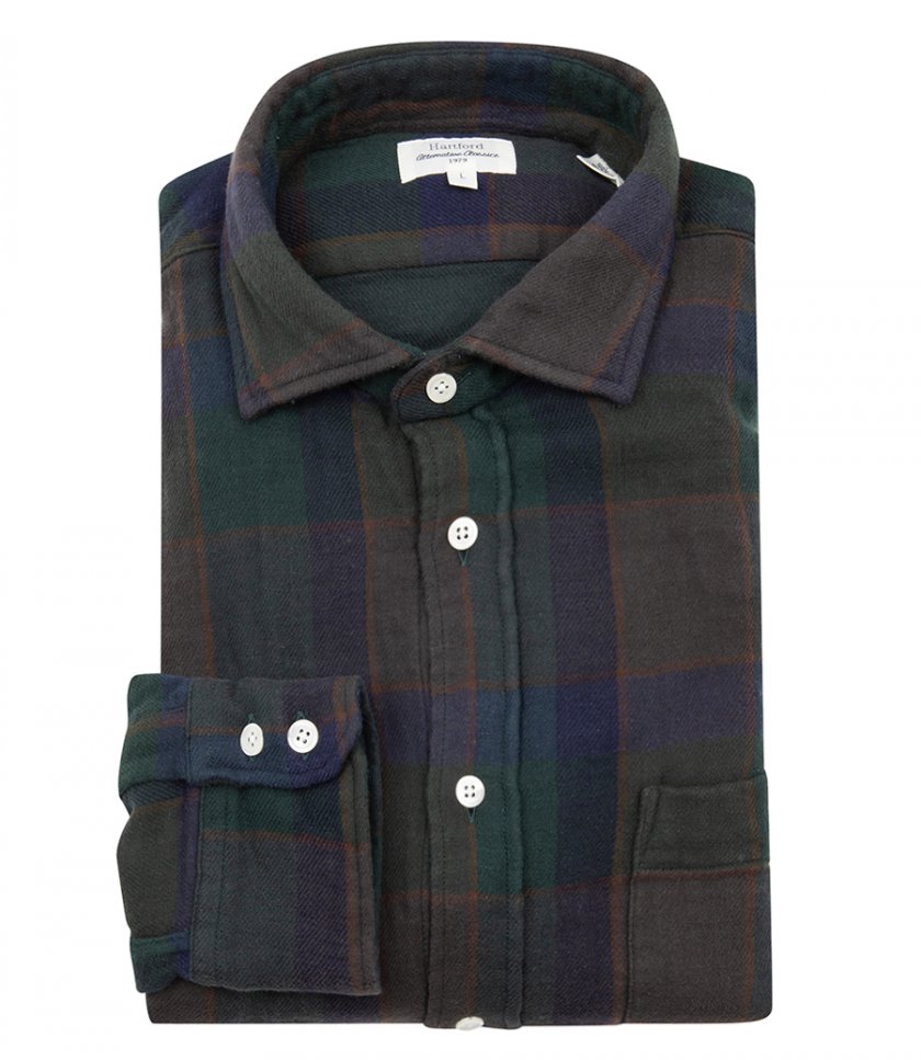 CLOTHES - PAUL CHECKED FLANNEL SHIRT