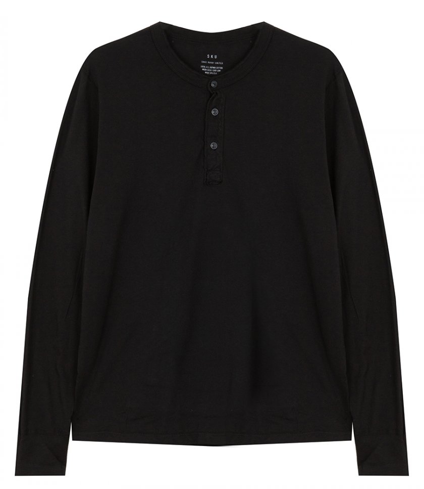 SALES - LS SUPIMA JERSEY HENLEY