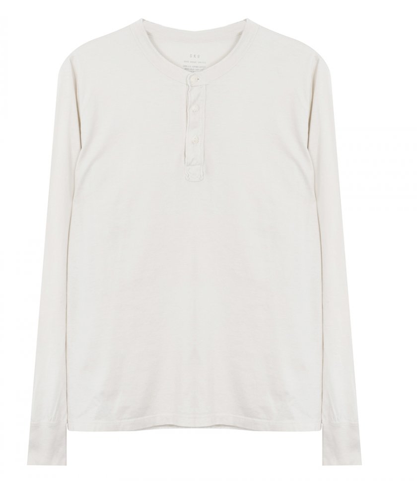 SALES - LS SUPIMA JERSEY HENLEY