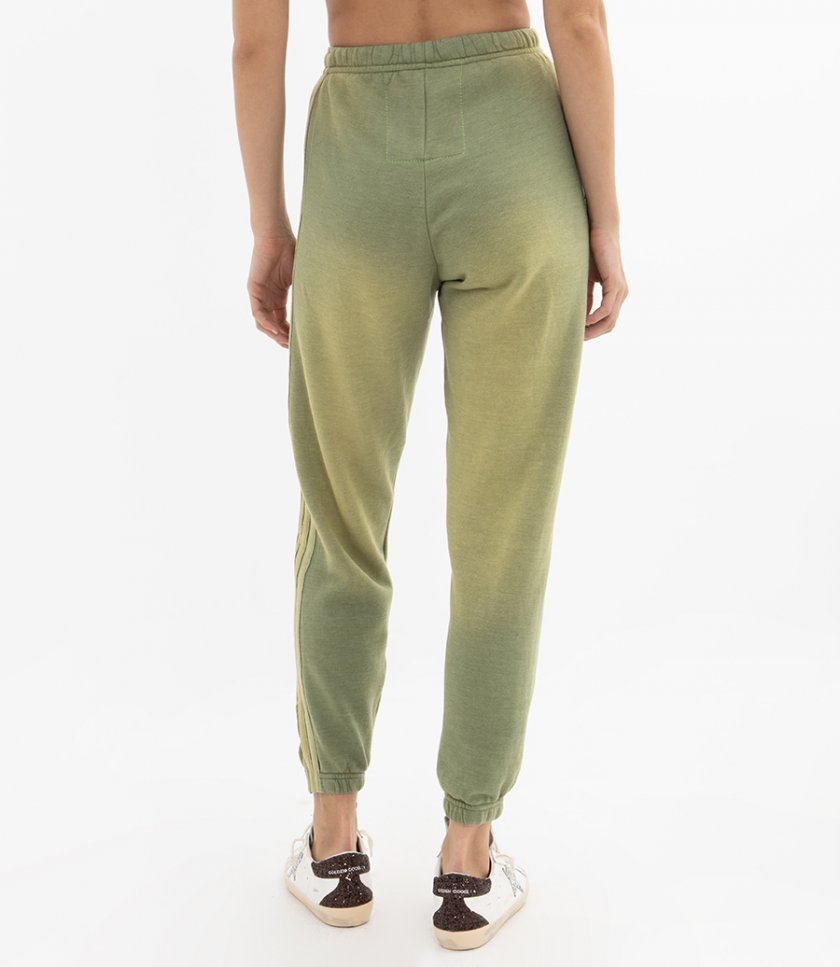 WOMENS 5 STRIPE FADED SWEATPANTS