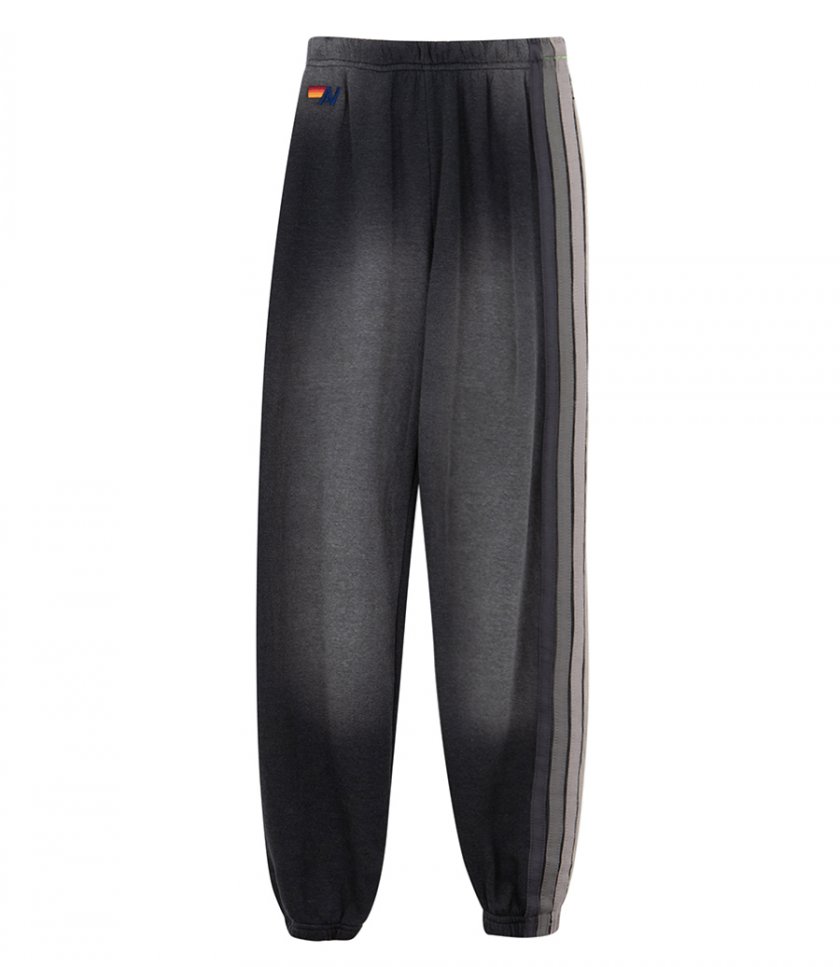 WOMENS 5 STRIPE FADED  SWEATPANTS