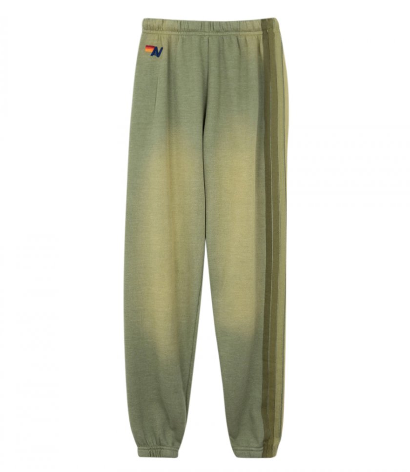 WOMENS 5 STRIPE FADED  SWEATPANTS